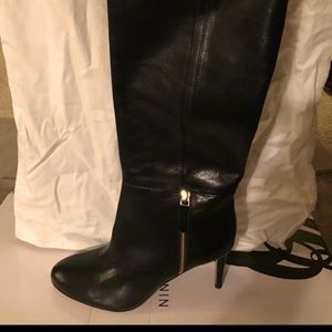 NEW Nine West Black Leather boot size 10